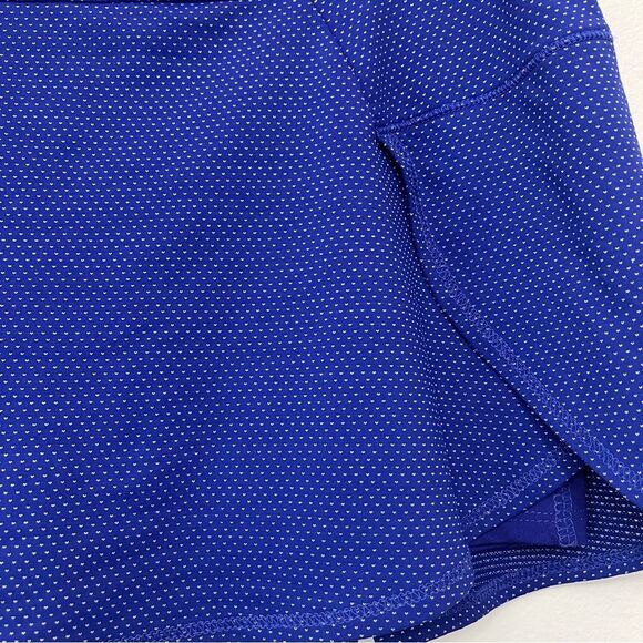 Lucky in Love Royal Blue with White Heart Pattern Girls Size XL - Picture 7 of 9